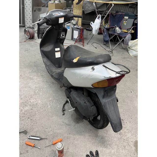 スズキ レッツ 原付 バイク 50cc 実動 キャブレターOH済み スズキ レッツ 原付 バイク 50cc 実動 キャブレターOH済み