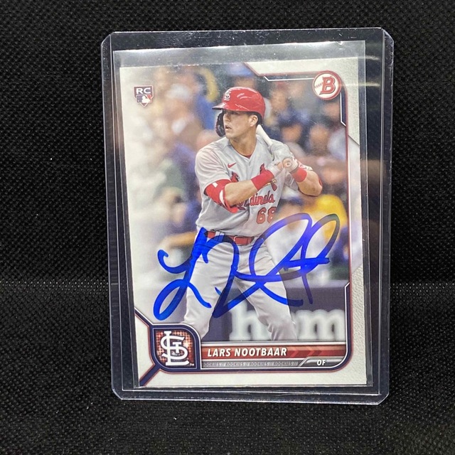 カージナルス ヌートバー Topps Bowman 直筆サイン カードの通販 by