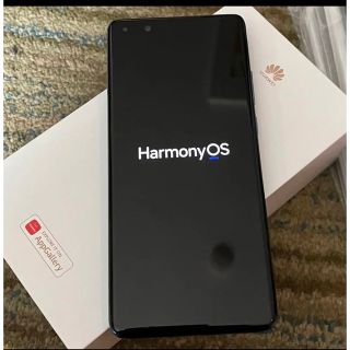 ファーウェイ(HUAWEI)のHuawei P40 Pro 5G HarmonyOS 香港版 ブルー(中古品)(スマートフォン本体)