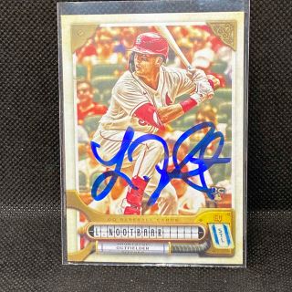 カージナルス ヌートバー Topps Gypsy Queen 直筆サイン カード-