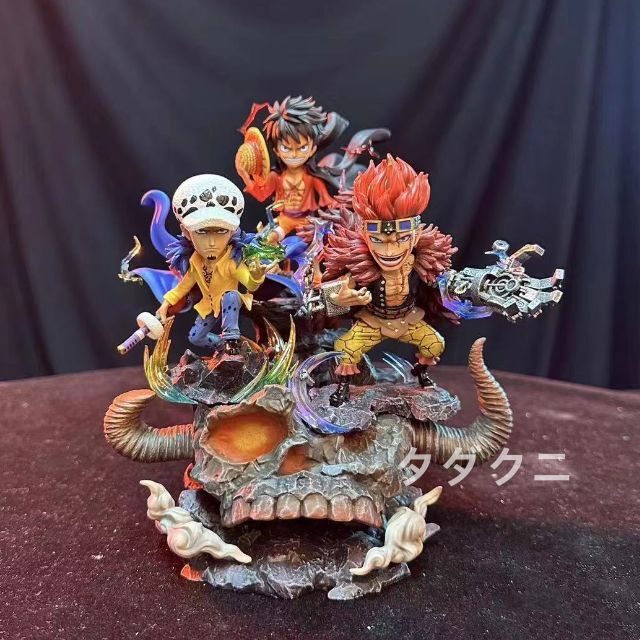 人気ショップが最安値挑戦!】 ロー キッド ルフィ 3船長 ワンピース