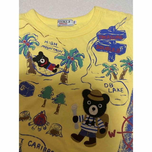 美品　ミキハウス　Tシャツ　110cm キッズ/ベビー/マタニティのキッズ服男の子用(90cm~)(Tシャツ/カットソー)の商品写真