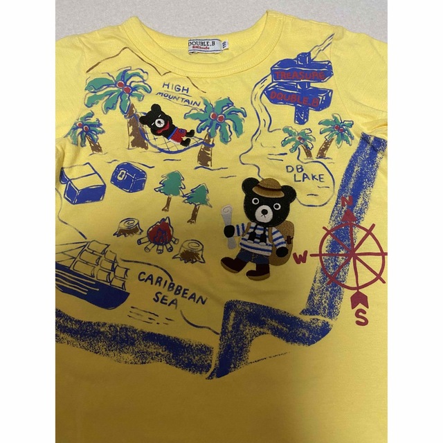 美品　ミキハウス　Tシャツ　110cm キッズ/ベビー/マタニティのキッズ服男の子用(90cm~)(Tシャツ/カットソー)の商品写真