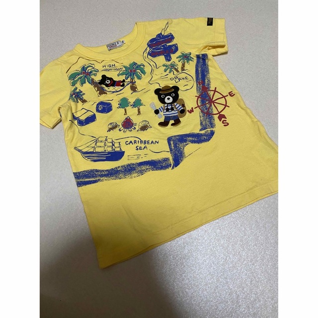 美品　ミキハウス　Tシャツ　110cm キッズ/ベビー/マタニティのキッズ服男の子用(90cm~)(Tシャツ/カットソー)の商品写真