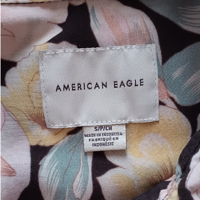 American Eagle(アメリカンイーグル)のAmerican Eagle レディース 半袖 ブラウス Sサイズ レディースのトップス(シャツ/ブラウス(半袖/袖なし))の商品写真