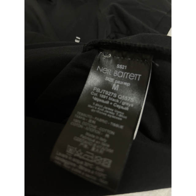 NEIL BARRETT(ニールバレット)の【Neil Barrett 】ニールバレット SS21  Tシャツ　カットソー メンズのトップス(Tシャツ/カットソー(半袖/袖なし))の商品写真