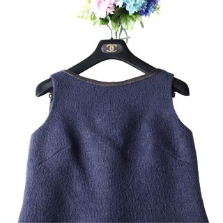 PRADA - 【極美品】PRADA 最高級❗️ピュアウール レザーパイピング