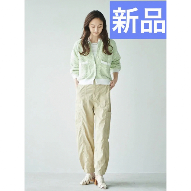 LOUNIE - ルーニィ23年新品☆洗えるLOUNIE6ポケットワイドパンツカーゴ