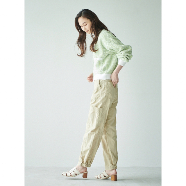LOUNIE - ルーニィ23年新品☆洗えるLOUNIE6ポケットワイドパンツカーゴ
