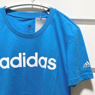 アディダス(adidas)のアディダス　Tシャツ　ブルー　新品　OT(Tシャツ(半袖/袖なし))