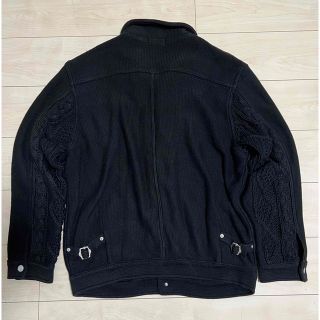 GOODENOUGH - 90's 初期 GOOD ENOUGH T-BACK 1st ニット ブラックの