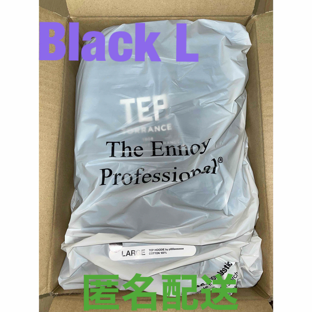 TEP HOODIE BLACK L ennoy スタイリスト私物