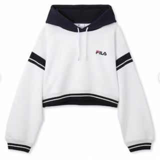 スナイデル(SNIDEL)のSNIDEL×FILA ORGANICSショートパーカー(パーカー)