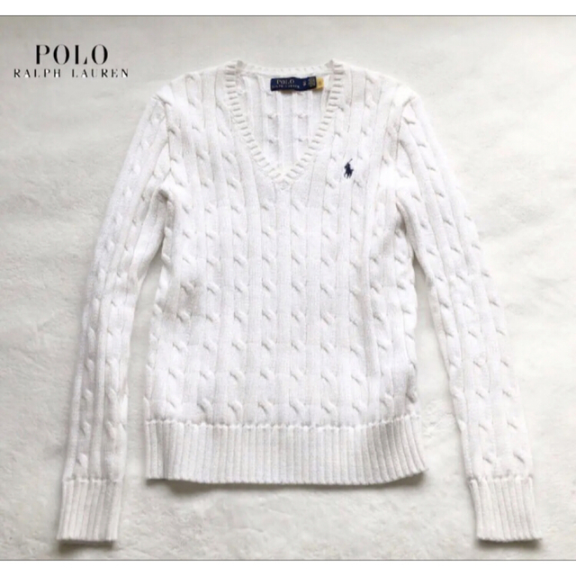 POLO RALPH LAUREN - RALPH LAUREN ラルフローレン コットン ケーブル ...