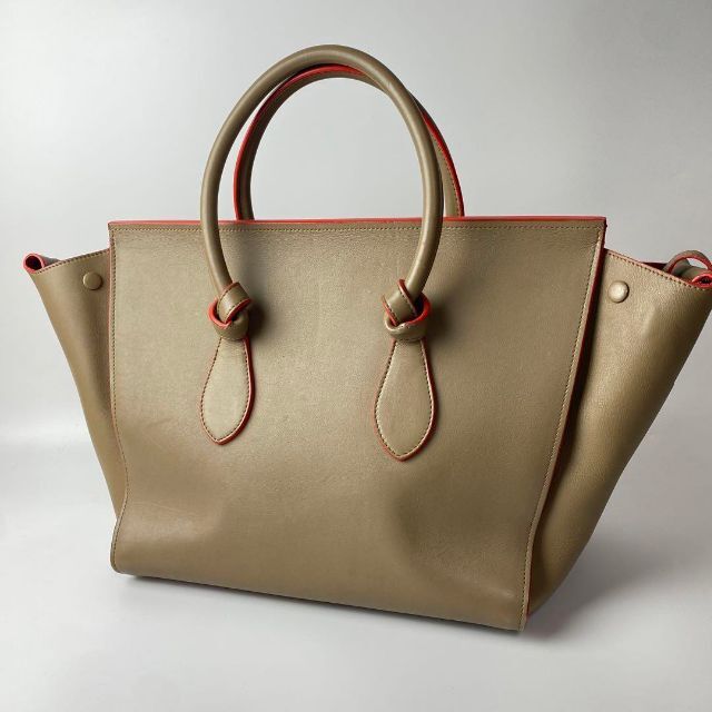 セリーヌ CELINE タイ レザー ハンドバッグ フィービー期 旧ロゴ www