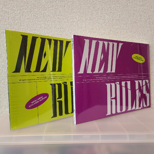 【残り3！新品未開封】Weki Meki / NEW RULES（2枚セット）