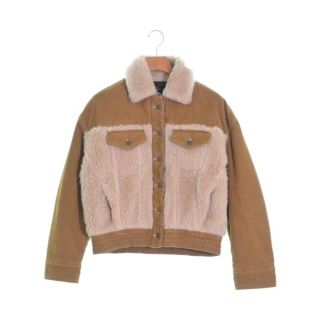 ディーゼル(DIESEL)のDIESEL ディーゼル ブルゾン（その他） XS 茶系xベージュ系 【古着】【中古】(その他)