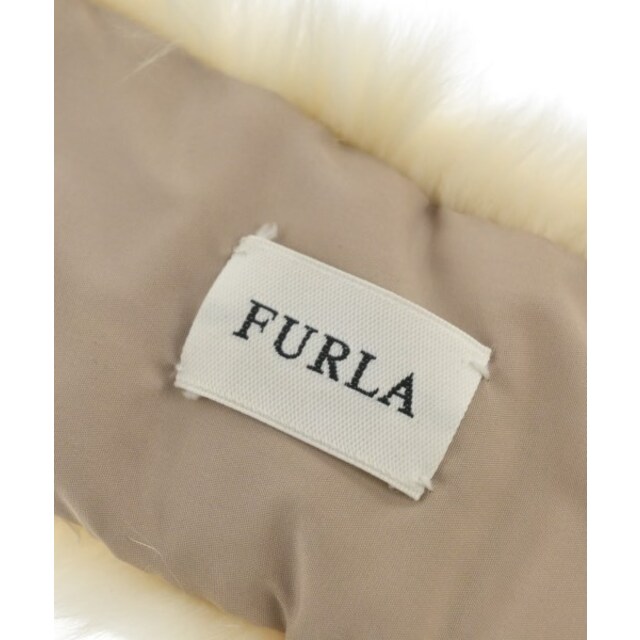 Furla(フルラ)のFURLA フルラ マフラー - アイボリー系 【古着】【中古】 レディースのファッション小物(マフラー/ショール)の商品写真