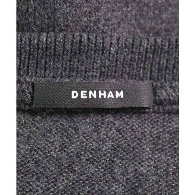 DENHAM(デンハム)のDENHAM デンハム ニット・セーター M グレー 【古着】【中古】 メンズのトップス(ニット/セーター)の商品写真