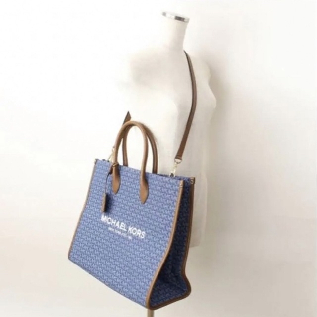 Michael Kors ☆ MIRELLA NS デニムトート ラージサイズ tic-guinee.net