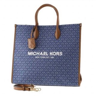 Michael Kors - Michael Kors ☆ MIRELLA NS デニムトート ラージ