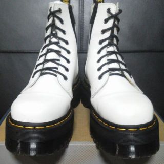 ドクターマーチン(Dr.Martens)の【激レア】Dr.Martens JADON UK5 白 厚底 8ホール BEX(ブーツ)