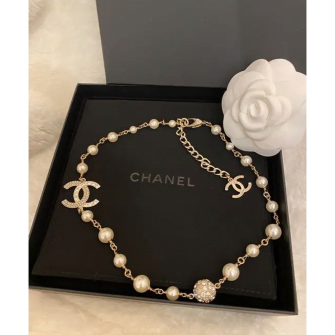 CHANEL - CHANEL パール ネックレス 美品♡の通販 by My Closet