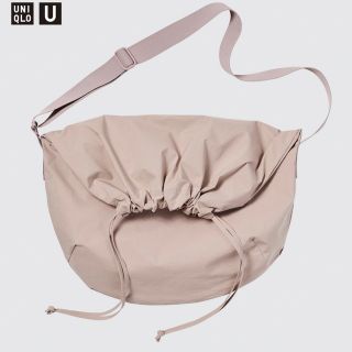 ユニクロ(UNIQLO)のUNIQLO ドローストリングショルダーバッグ　新品(ショルダーバッグ)