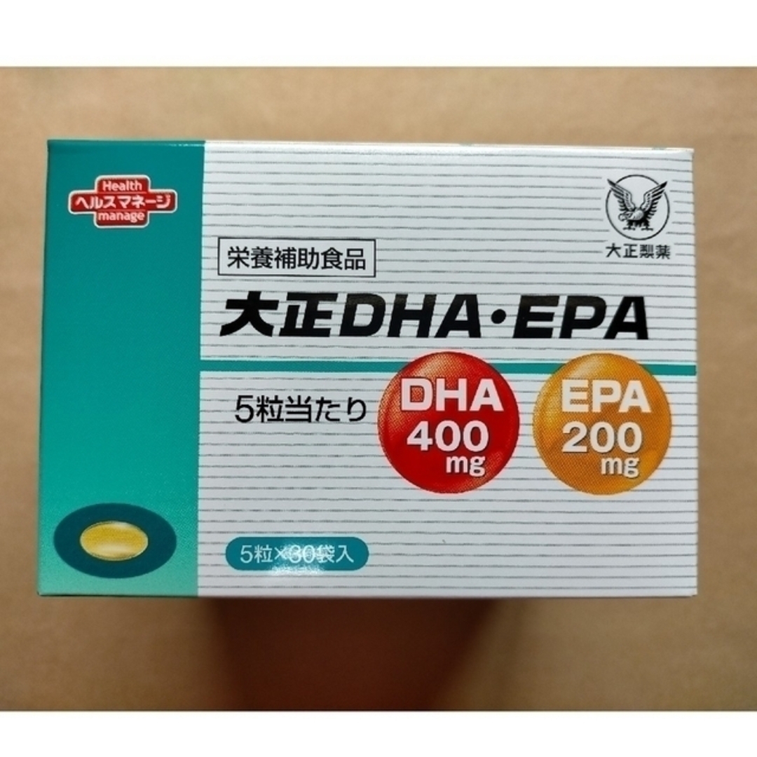 食品/飲料/酒大正製薬　大正DHA・EPA　5粒×30袋×4箱　大正製薬dha