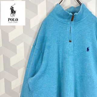 POLO RALPH LAUREN - 【ポロ ラルフローレン】XL以上刺繍ロゴ ハーフ