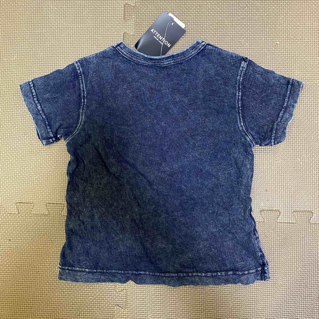 GU(ジーユー)の♡ gu インディゴ　Tシャツ　110 キッズ/ベビー/マタニティのキッズ服男の子用(90cm~)(Tシャツ/カットソー)の商品写真