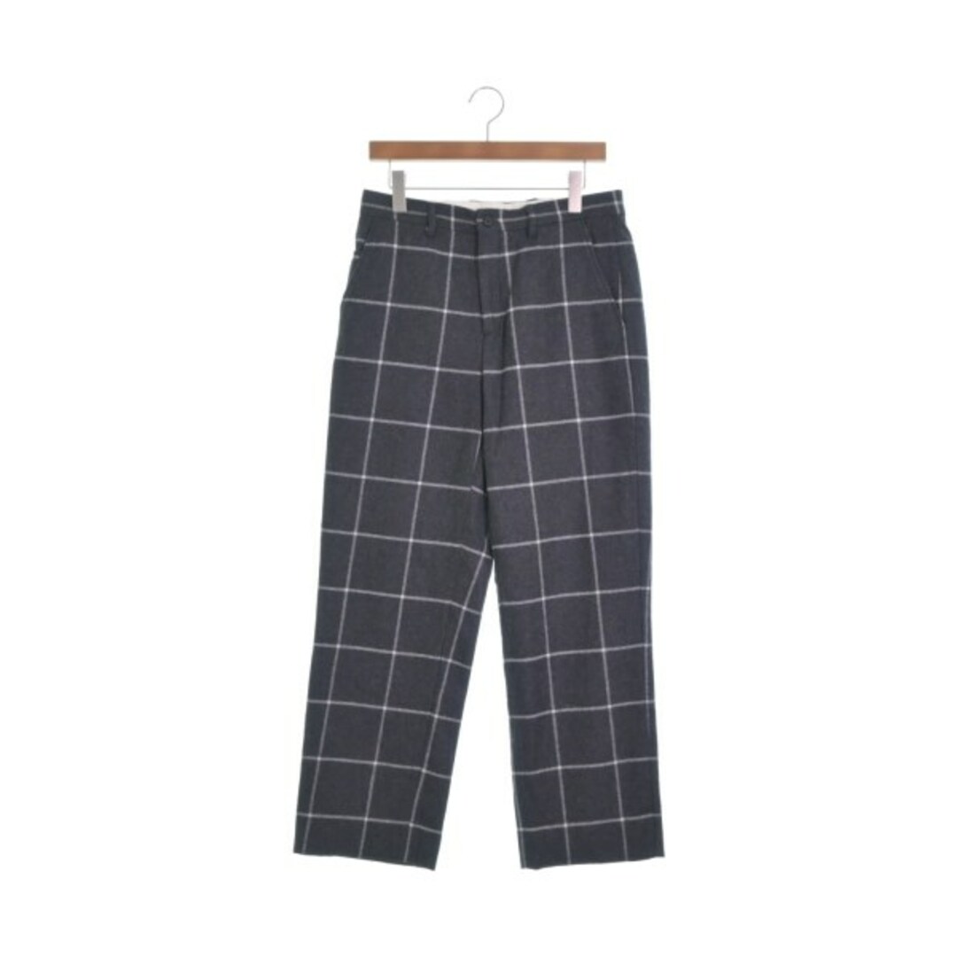 Supreme シュプリーム スラックス 30(M位) グレーx白(チェック) 【古着】-