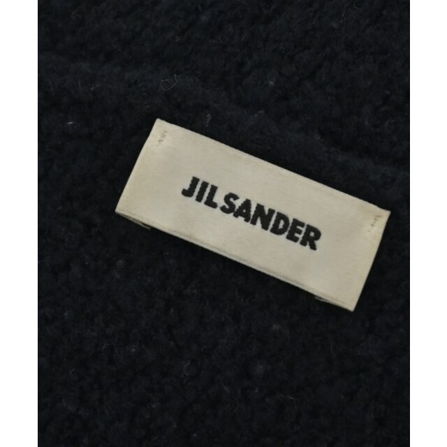 Jil Sander(ジルサンダー)のJIL SANDER ジルサンダー マフラー - 紺 【古着】【中古】 メンズのファッション小物(マフラー)の商品写真