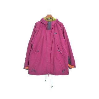 パタゴニア(patagonia)のpatagonia パタゴニア マウンテンパーカー L ピンク 【古着】【中古】(マウンテンパーカー)