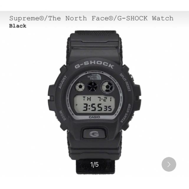 Supreme(シュプリーム)のSupreme®/The North Face®/G-SHOCK Watch  メンズの時計(腕時計(デジタル))の商品写真