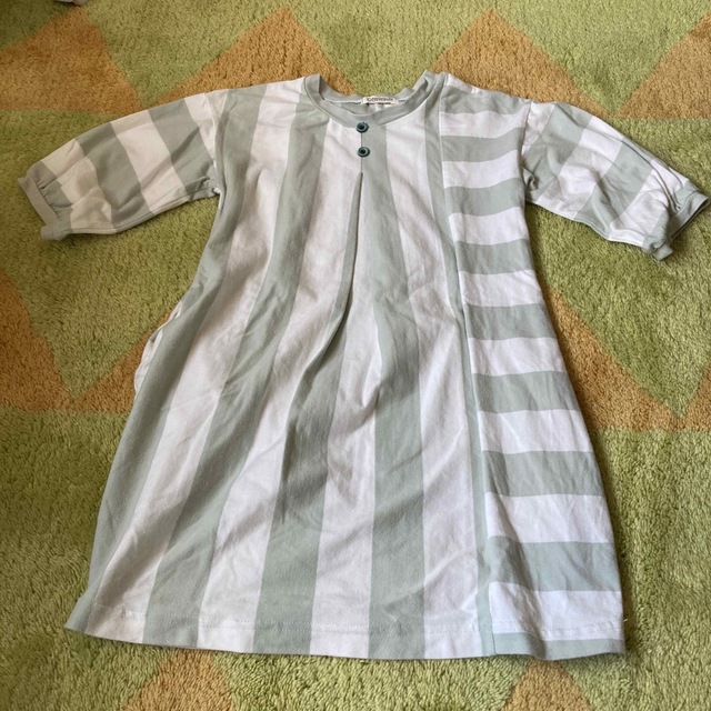 Gemeaux(ジェモー)の七分袖ワンピ　120cmサイズ キッズ/ベビー/マタニティのキッズ服女の子用(90cm~)(ワンピース)の商品写真