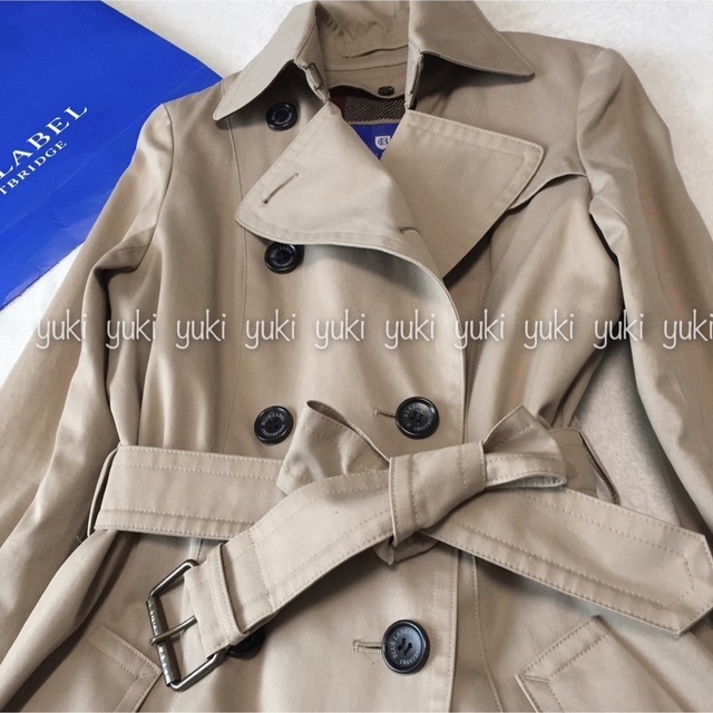 BLUE LABEL CRESTBRIDGE ブルーレーベルクレストブリッジ ライナー付き トレンチコート 38.の通販 by ゆき's  shop｜ブルーレーベルクレストブリッジならラクマ