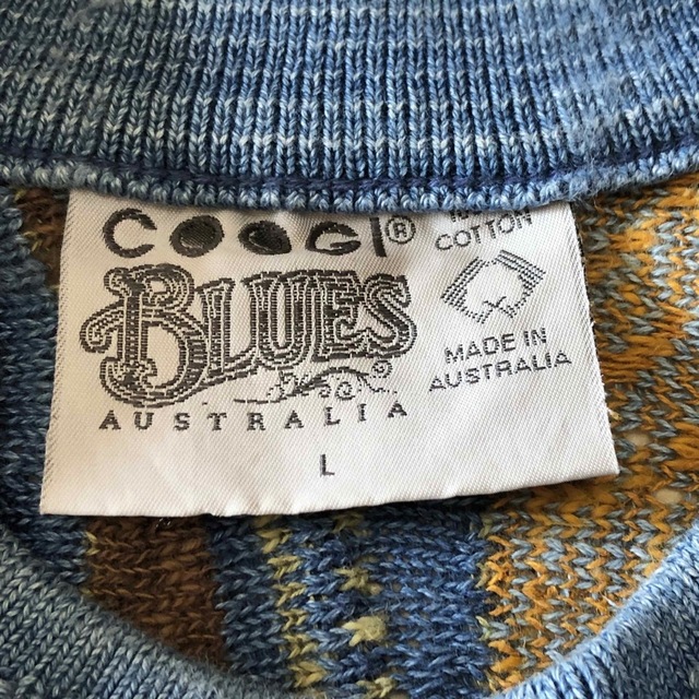 COOGI - 即完売 coogi クージー 立体 編込み 3Dニット マルチカラー 総