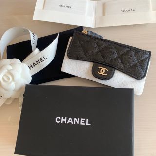 シャネル(CHANEL)のシャネル　CHANEL フラグメントケース　キャビア(コインケース)