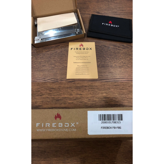 新品 FIREBOX ファイヤーボックス G2 コンプリートセット ステンレス スポーツ/アウトドアのアウトドア(ストーブ/コンロ)の商品写真