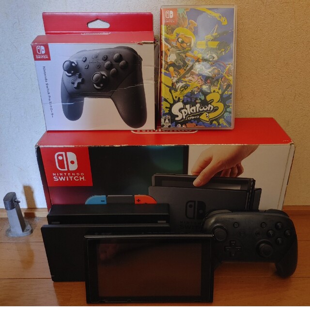 Nintendo switch本体 ジョイコンはありません そのたかせっと 【超特価