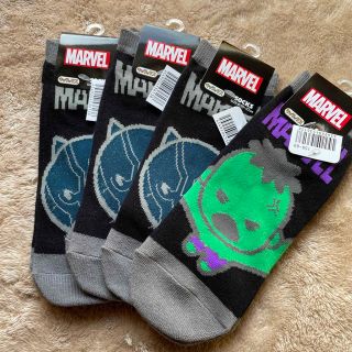 マーベル(MARVEL)のメンズMARVEL靴下❹足組！25〜27㎝(ソックス)