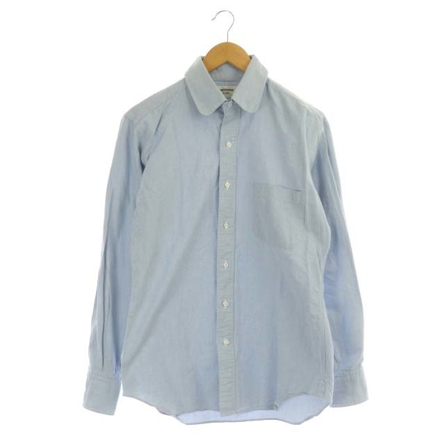 THOM BROWNE - トムブラウン コットンシャンブレーシャツ 長袖 胸