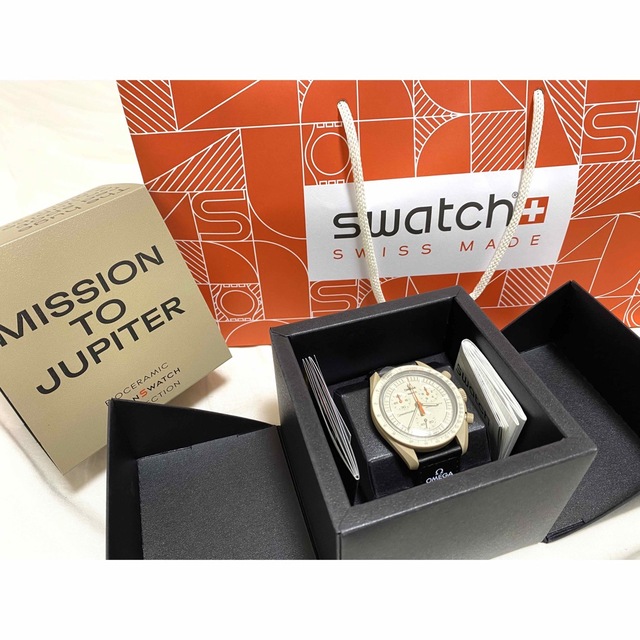 swatch(スウォッチ)のswatch×omega jupiter レディースのファッション小物(腕時計)の商品写真