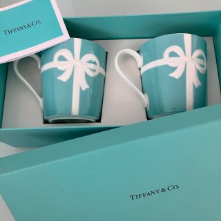 ティファニー(Tiffany & Co.)のティファニー　ブルーボックスマグ　ペア(グラス/カップ)