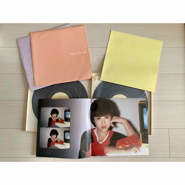 松田聖子　レコード　5LP 6枚セット ユートピア　Seiko town 他 2