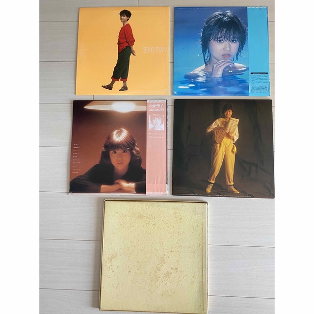 松田聖子　レコード　5LP 6枚セット ユートピア　Seiko town 他 1