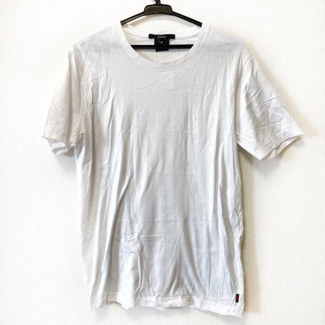 グッチ 半袖Tシャツ サイズM メンズ - 白 結婚祝い 4680円引き ...