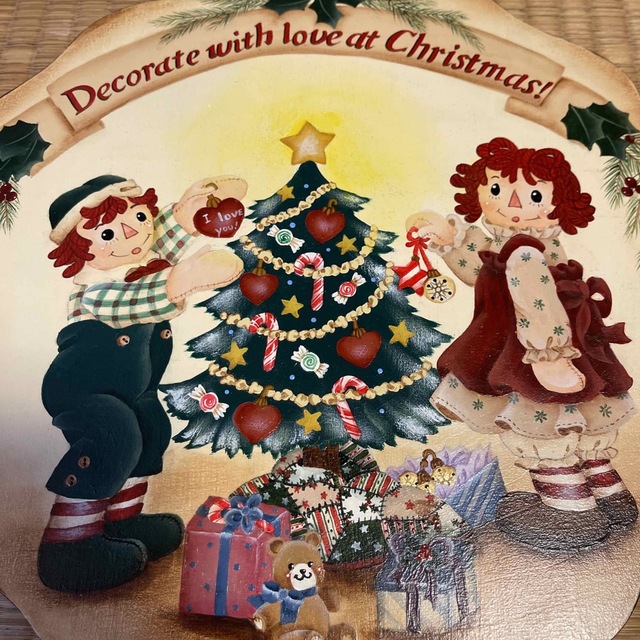 トールペイント クリスマス飾り