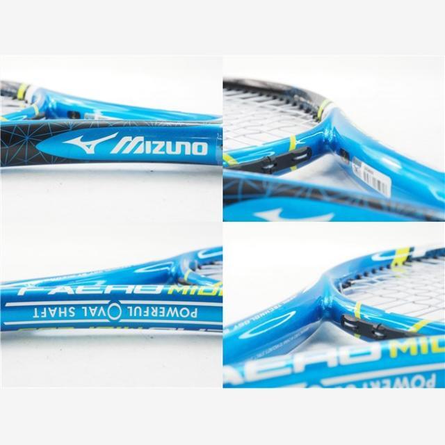 MIZUNO(ミズノ)の中古 テニスラケット ミズノ エフ エアロ ミッドプラス 2016年モデル (G2)MIZUNO F AERO MID PLUS 2016 スポーツ/アウトドアのテニス(ラケット)の商品写真